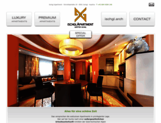 ischglapartment.com screenshot