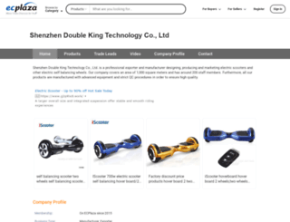 iscooterelectricscooter.en.ecplaza.net screenshot