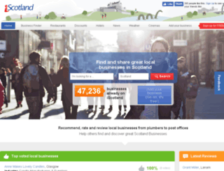 iscotland.co.uk screenshot