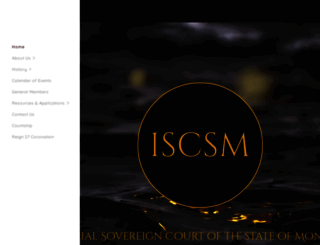 iscsm.org screenshot