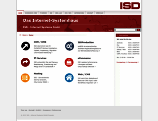 isd-internet.de screenshot