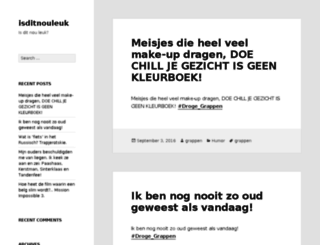 isditnouleuk.nl screenshot