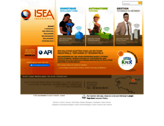 isea-ingenierie.com screenshot