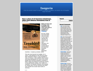 isegoria.net screenshot