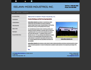 iselann-moss.com screenshot