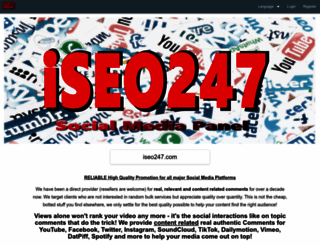 iseo247.com screenshot