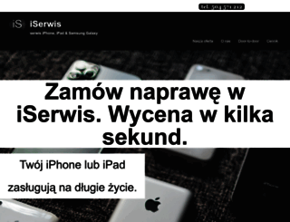 iserwis.waw.pl screenshot