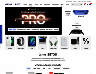 isetos.cz screenshot