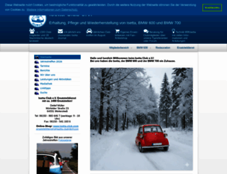 isetta-club.de screenshot