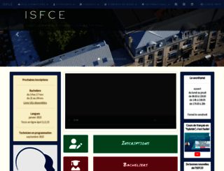 isfce.org screenshot