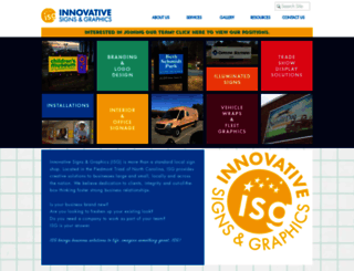isg-nc.com screenshot