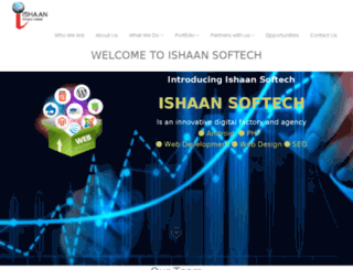 ishaansoftech.com screenshot