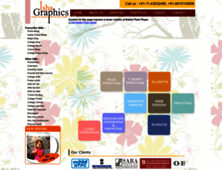 ishagraphics.com screenshot