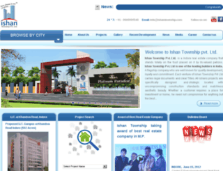 ishantownship.com screenshot
