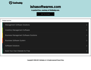 ishasoftwares.com screenshot