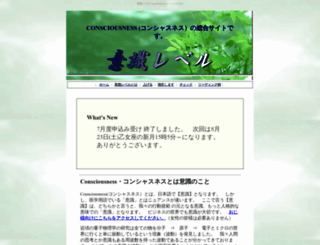 ishiki-level.com screenshot