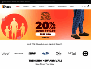ishoes.com.au screenshot