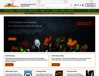 ishopindian.com screenshot