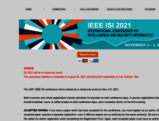 isi-conf.org screenshot