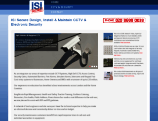 isi-secure.com screenshot