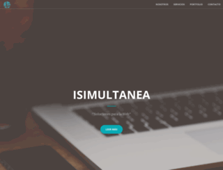 isimultanea.com.ar screenshot