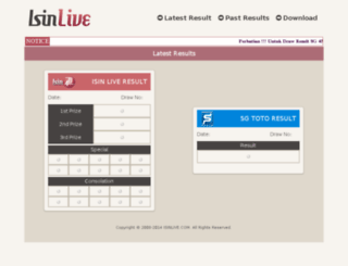 isinlive.com screenshot