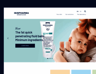 isis-pharma.com screenshot