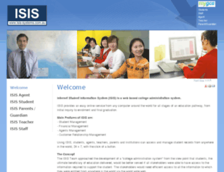 isis-systems.com.au screenshot
