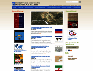 isisnucleariran.org screenshot