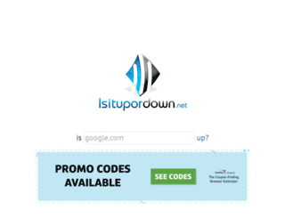 isitupordown.net screenshot