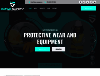 isizwe-group.co.za screenshot