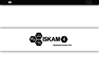 iskam-web.zcu.cz screenshot