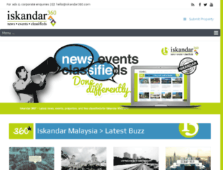 iskandar360.com screenshot