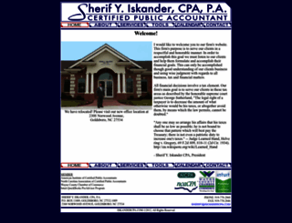 iskandercpa.com screenshot