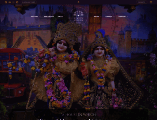 iskcon-london.org screenshot