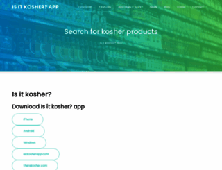 iskosher.com screenshot