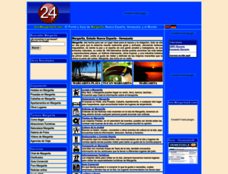 isla-margarita24.com screenshot