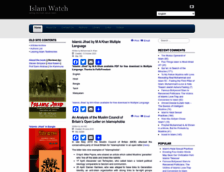 islam-watch.org screenshot