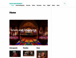 islamanddiversity.org screenshot