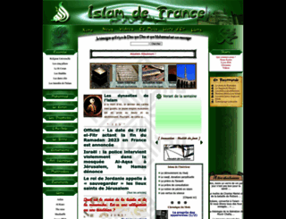 islamdefrance.fr screenshot