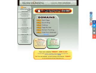 islamdomains.com screenshot