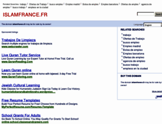 islamfrance.fr screenshot