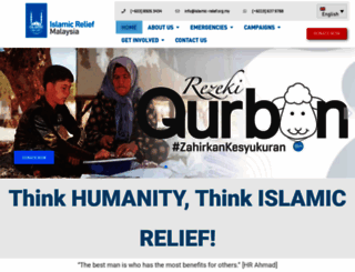 islamic-relief.org.my screenshot