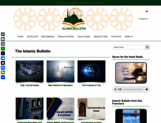 islamicbulletin.org screenshot