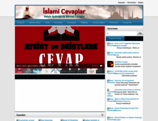 islamicevaplar.com screenshot