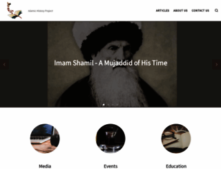 islamichistoryproject.com screenshot