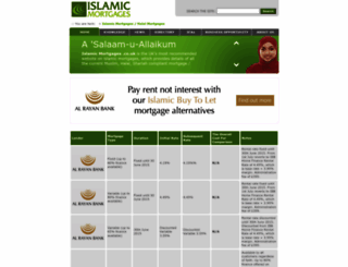 islamicmortgages.co.uk screenshot