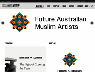 islamicmuseum.org.au screenshot