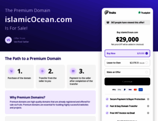 islamicocean.com screenshot