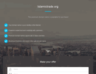 islamictrade.org screenshot